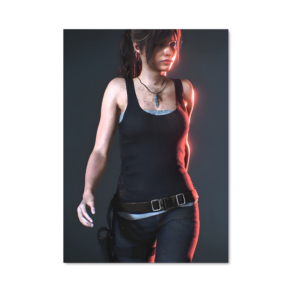 Poster Claire au Tombeau des Ténèbres – affiche Resident Evil